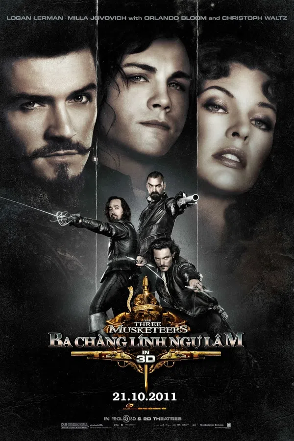 Poster phim Ba Chàng Lính Ngự Lâm trên Xem Phim Fun