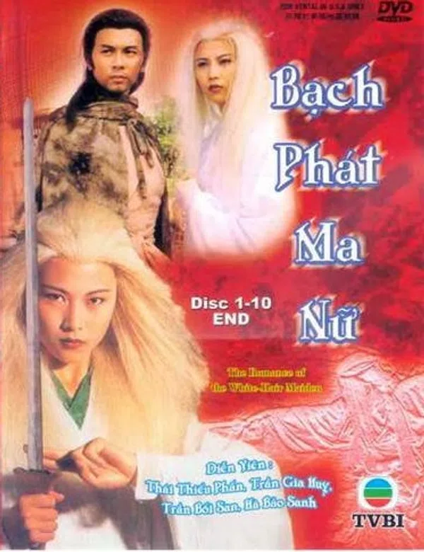 Poster phim Chuyện Tình Cô Gái Tóc Bạc - Bạch Phát Ma Nữ trên Xem Phim Fun