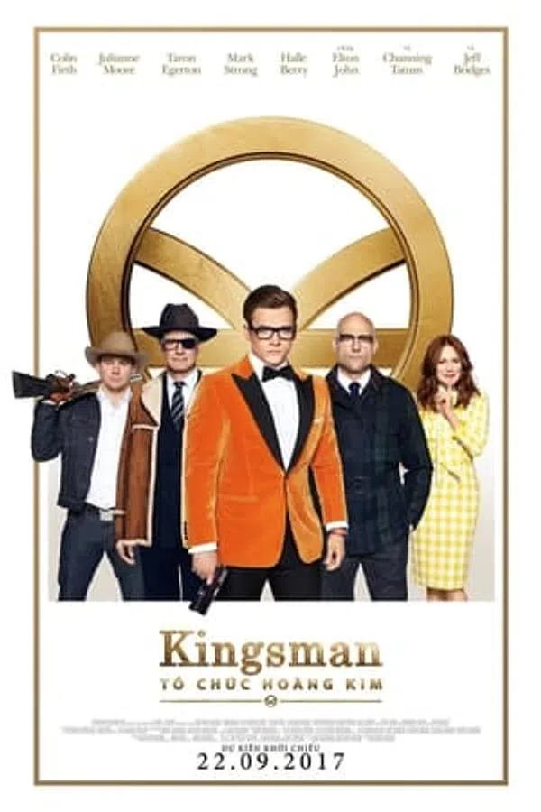 Poster phim Kingsman: Tổ Chức Hoàng Kim trên Xem Phim Fun