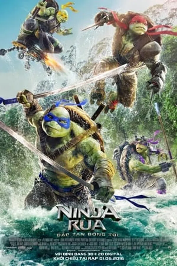 Poster phim Ninja Rùa: Đập tan bóng tối trên Xem Phim Fun