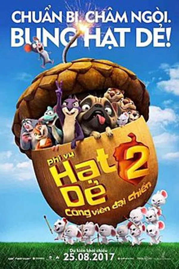 Poster phim Phi Vụ Hạt Dẻ 2: Công Viên Đại Chiến trên Xem Phim Fun