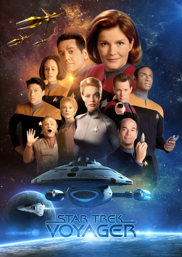 Poster phim Star Trek: Voyager (Phần 1) trên Xem Phim Fun