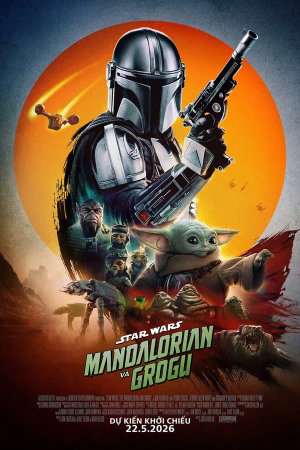 Poster phim Star Wars: Mandalorian và Grogu trên Xem Phim Fun